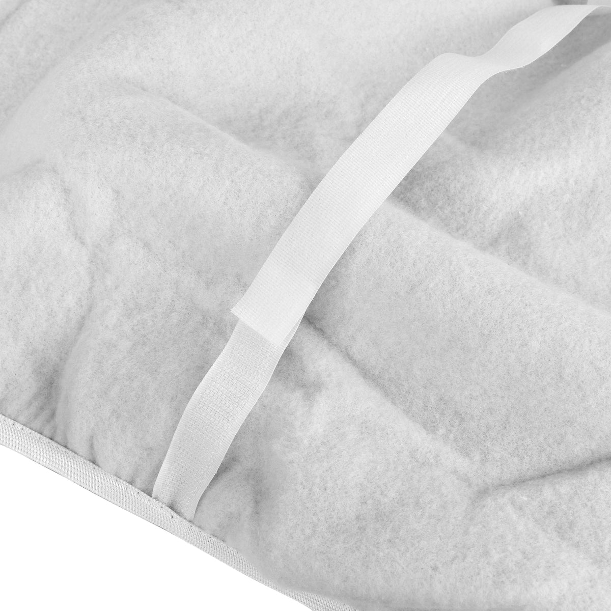 Ironing Board Cover | 47x135cm | Metallic Gray | Heat-Resistant Fabric | Universal Fit