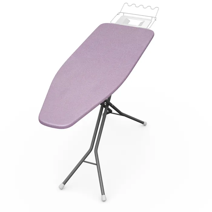Ironing Board Cover | 47x135cm | Metallic Pink | Heat-Resistant Fabric | Universal Fit