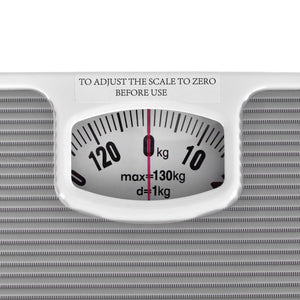 Clevinger Analogue Bathroom Scale | Max Capacity 130KG, Classic Design