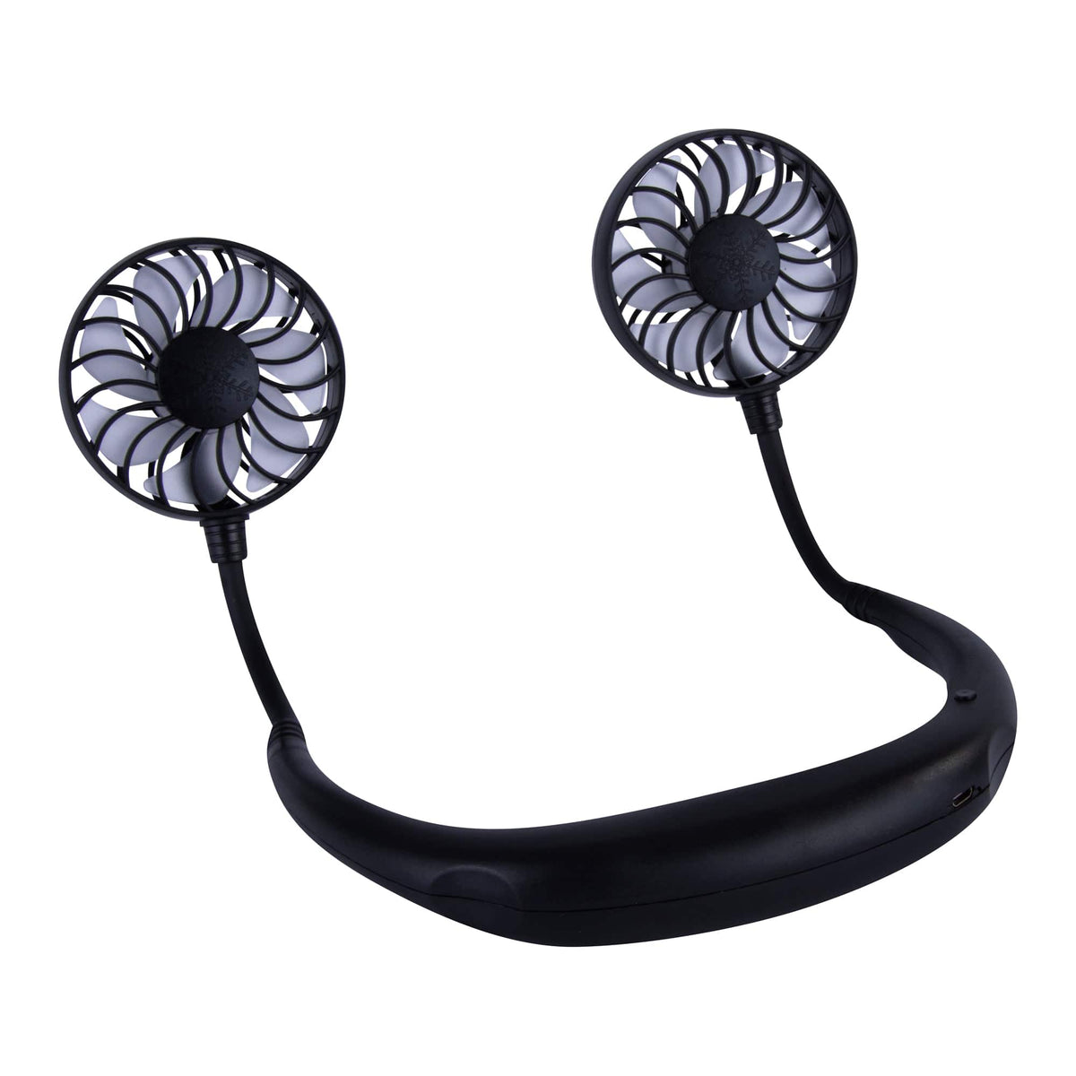 Sports Hanging Neck Fan | USB Rechargeable | 3 Speed Modes | Portable Travel Cooling