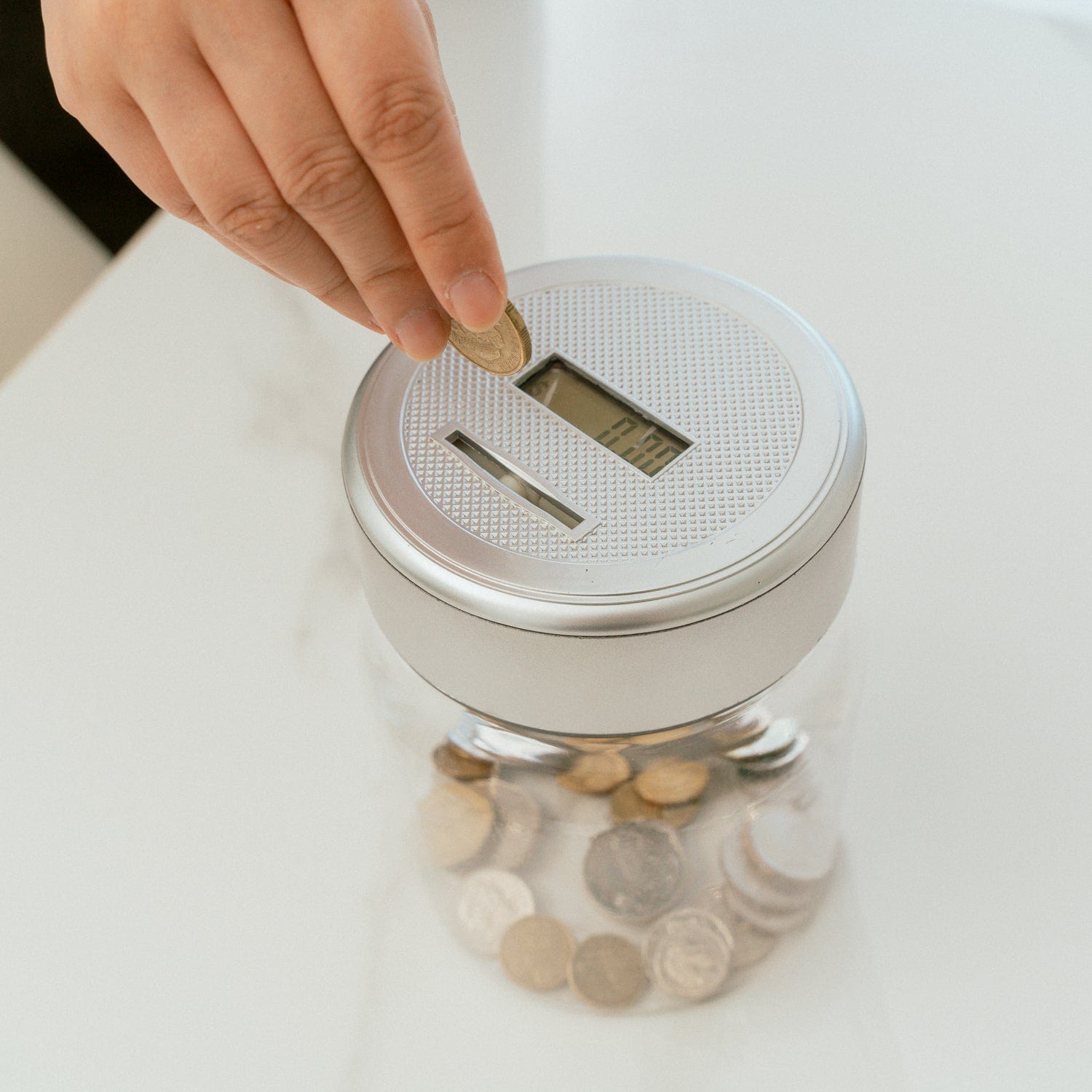 2x Digital Coin Counting Money Jars | Australian Coin with LCD Display | Fun for Kids