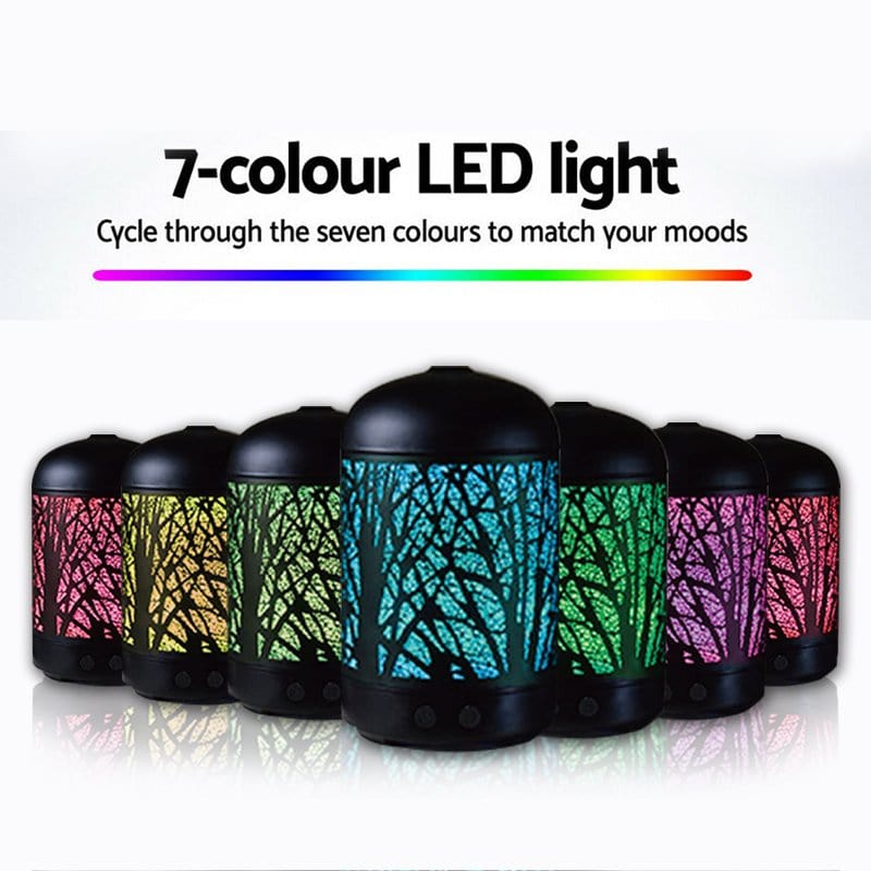 Clevinger Ultrasonic Diffuser | LED Color Changing | Air Humidifier | Aromatherapy & Home Fragrance