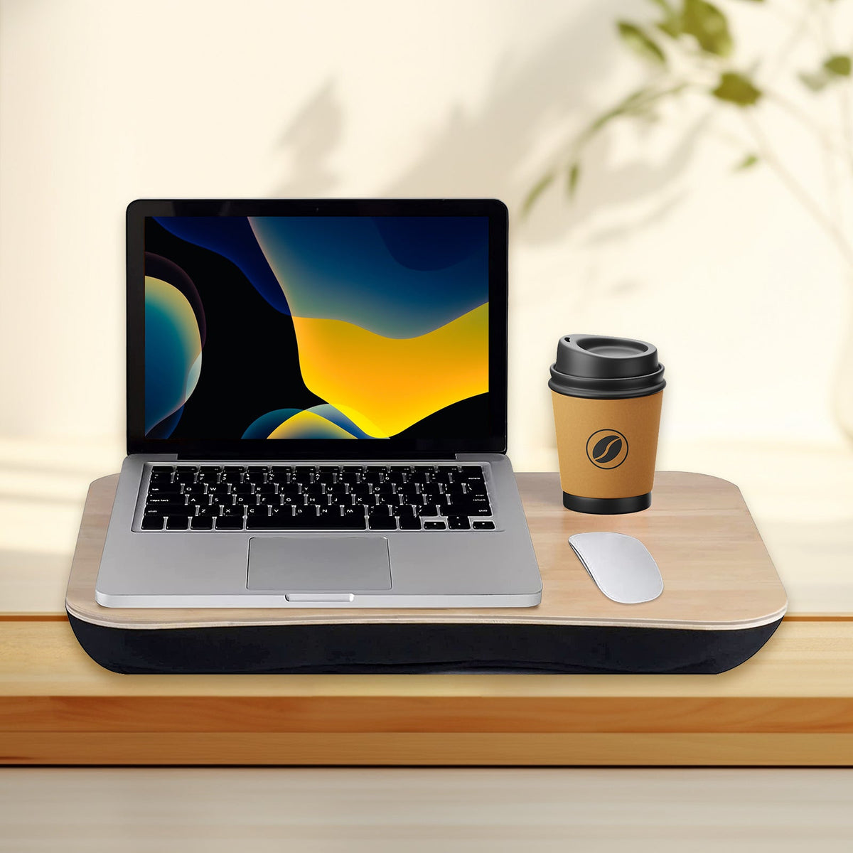 Portable Bamboo Laptop PC Table | Lap Tray Workstation