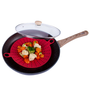 Silicone Steamer | Heat-Resistant | Food-Grade Kitchen Tool for Healthy Cooking