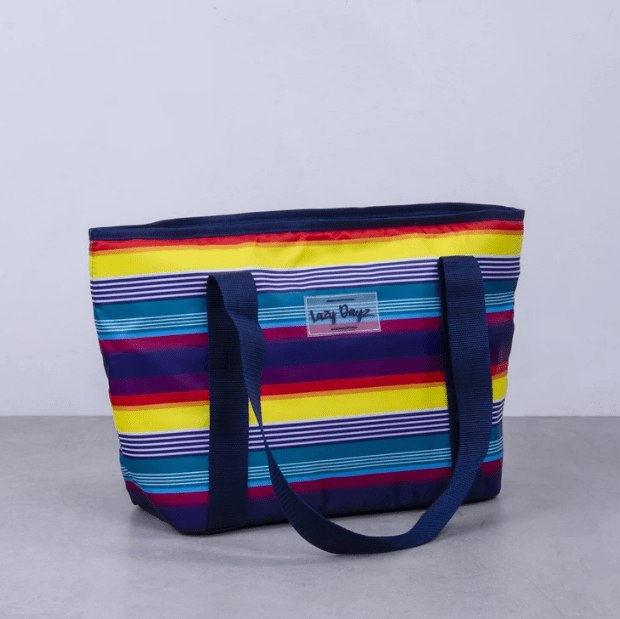 6L Food Safe Insulated Jumbo Cooler Tote | Rainbow | Large Capacity