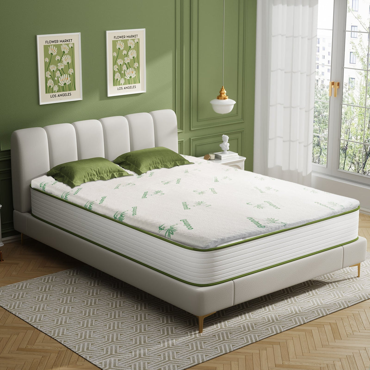 4cm Memory Foam Mattress Topper | Bamboo Cover | King Size