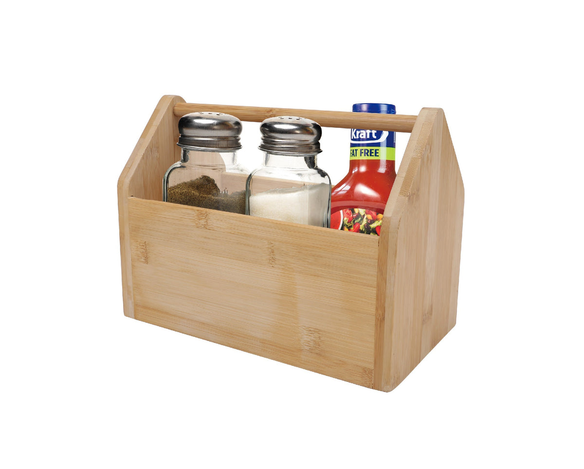 Bamboo Storage Toolbox | Multi-Purpose Organizer for Tools & Accessories