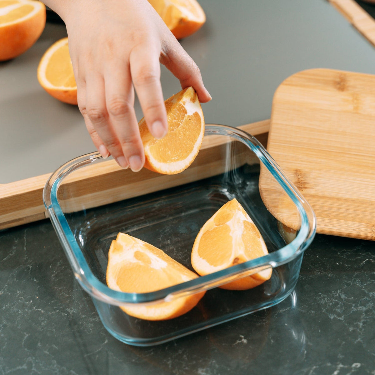 Bamboo Food Storage Container | Eco-Friendly