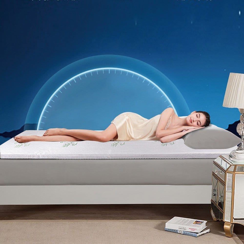 6cm Memory Foam Mattress Topper | Bamboo Cover | King Size
