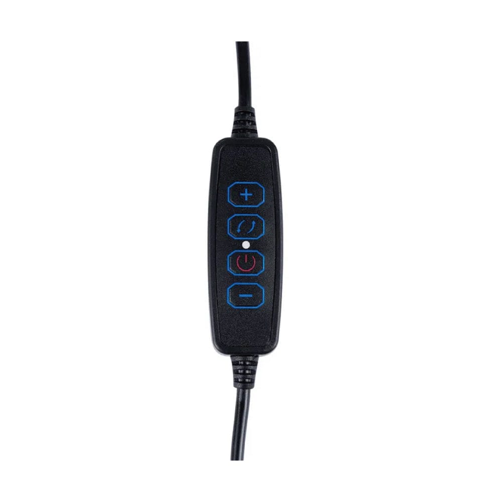 LED Studio Ring Light | 20cm | Stand & Phone Holder | Professional Makeup & Video Lighting