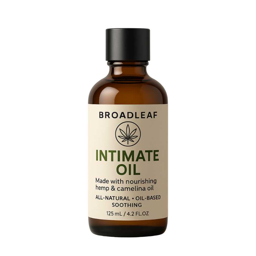 Broadleaf Hemp™ Intimate Oil | Hemp & Camelina + Rose | 50ml