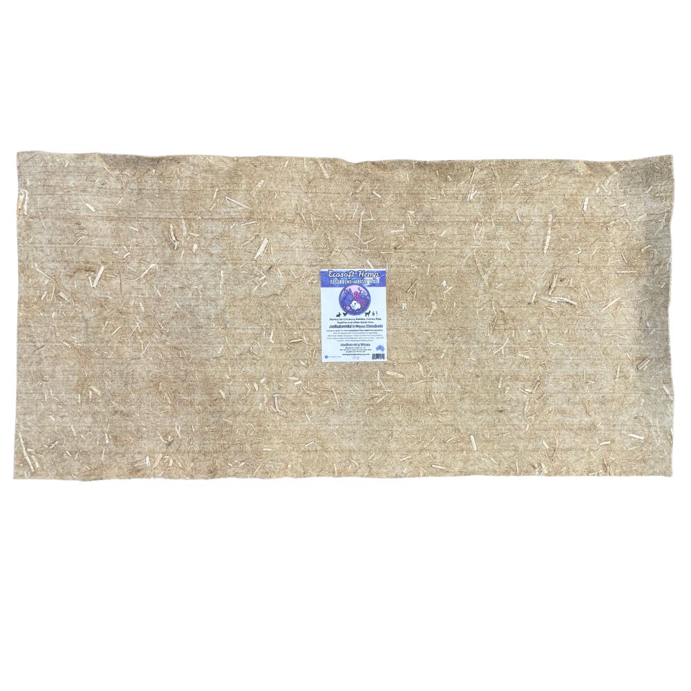 Ecosoft Nest Mat | Natural Hemp | Medium 40x100cm | Super Absorbent