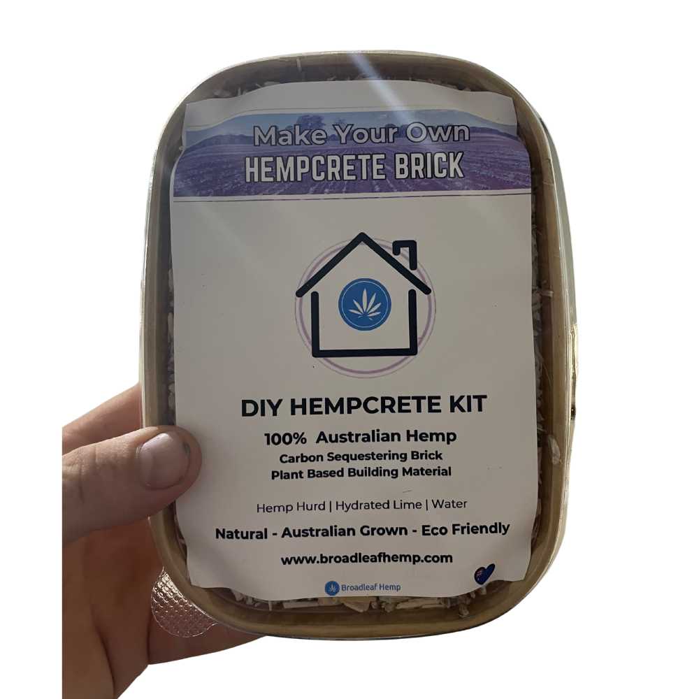 DIY Hempcrete Brick Kit | Sustainable Eco Kit | 1000ml - The Hippie House