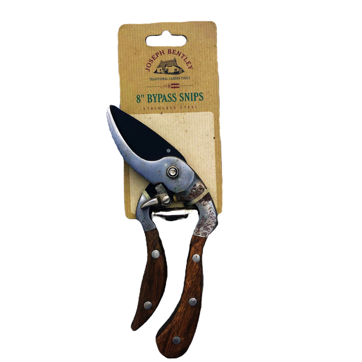 Joseph Bentley Bypass Secateurs | 8" | Stainless Steel | UK Design