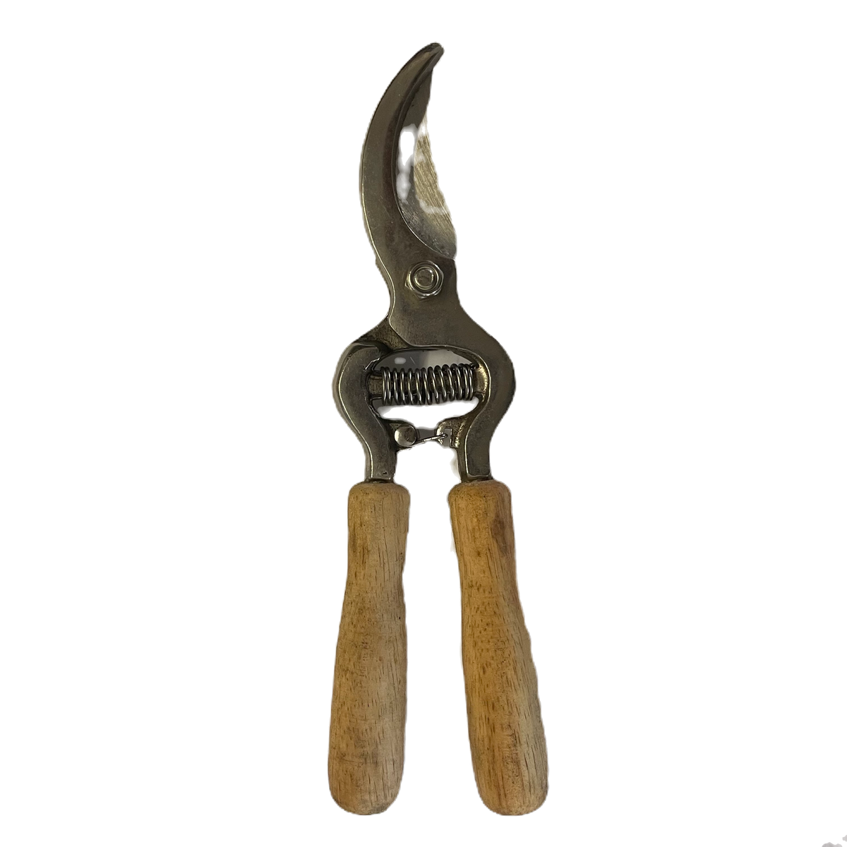 Curved Pruning Shears | Wooden Handle | Sharp Garden Clippers