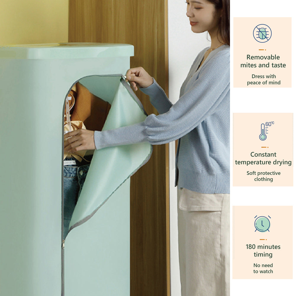 Foldable Clothes Dryer | Hoper Layer | Household Quick Drying | Portable Dryer | Mites Removal | Energy-Efficient