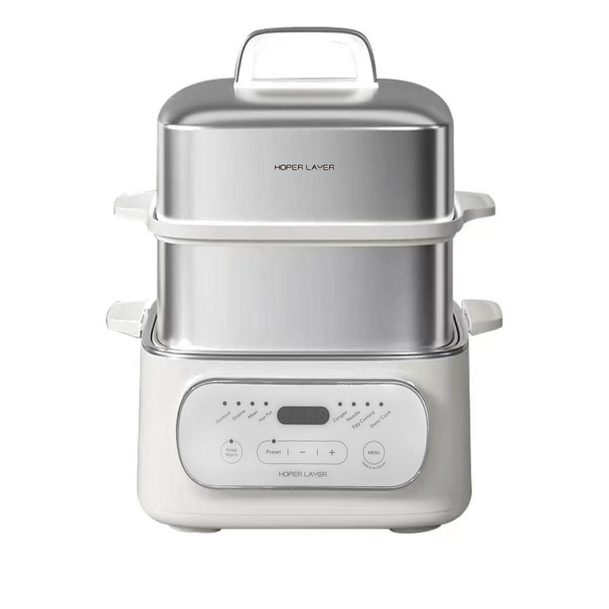 Hoper Layer Multifunctional Three-layer Stainless Steel Steamer | AU Model
