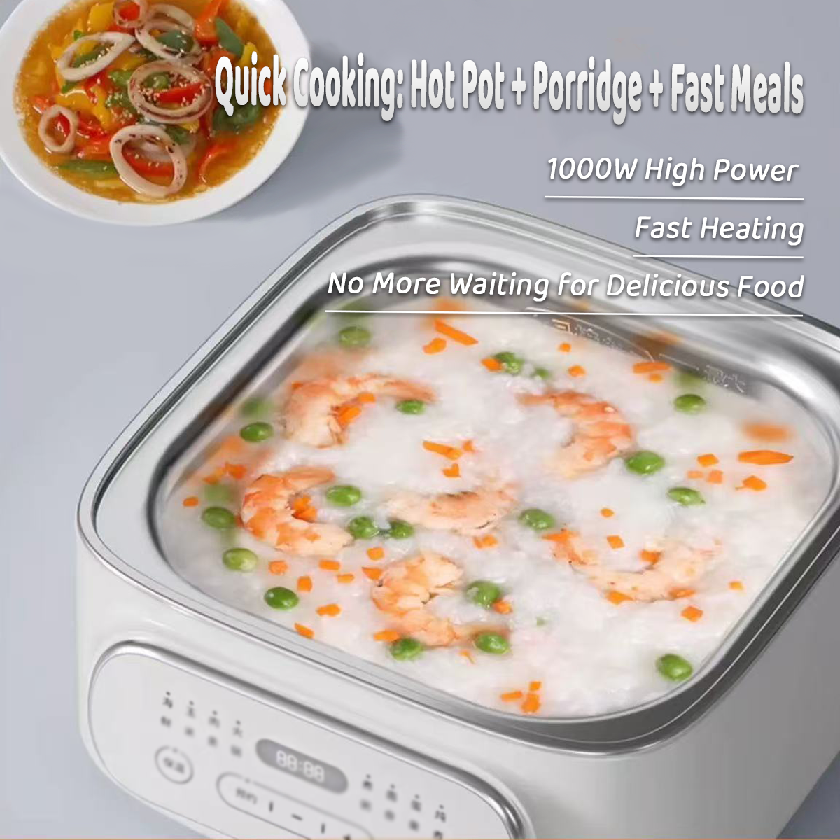 Hoper Layer Multifunctional Three-layer Stainless Steel Steamer | AU Model