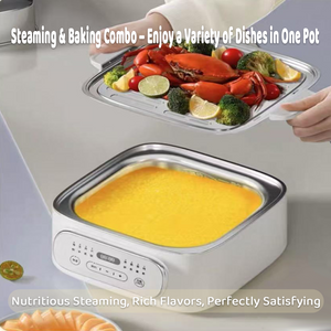 Hoper Layer Multifunctional Three-layer Stainless Steel Steamer | AU Model