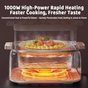 Hoper Layer Multifunctional Three-layer Stainless Steel Steamer | AU Model