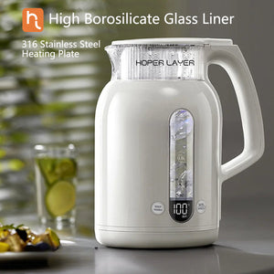 Hoper 1.5L Insulation Electric Kettle | 1500W Water Boiler | K15-G1