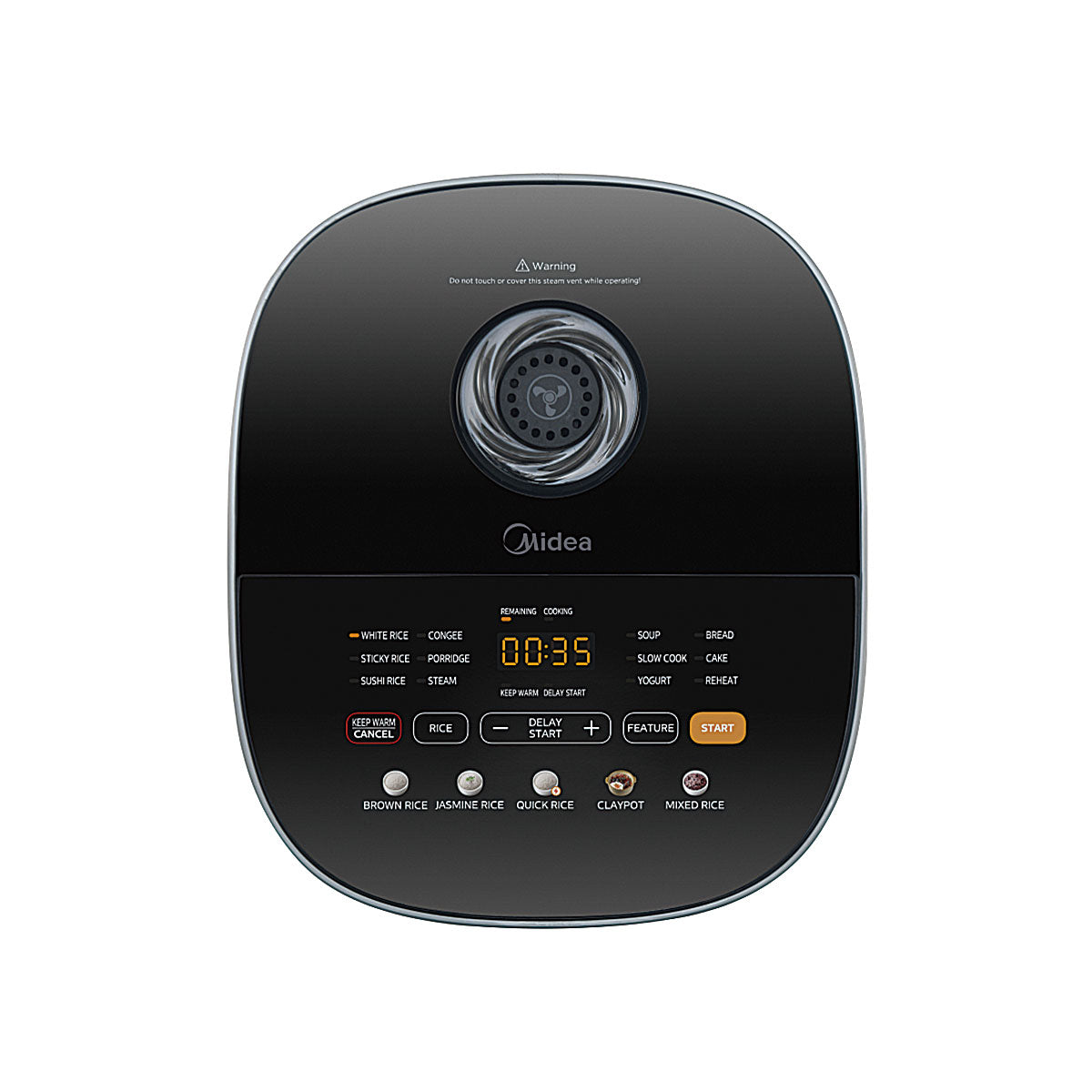 Midea 5L Rice Cooker | Non-Stick | Multi-functionality | 24-Hour Auto Keep Warm