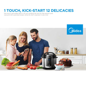 Midea 5.7L 12-Program Pressure Cooker