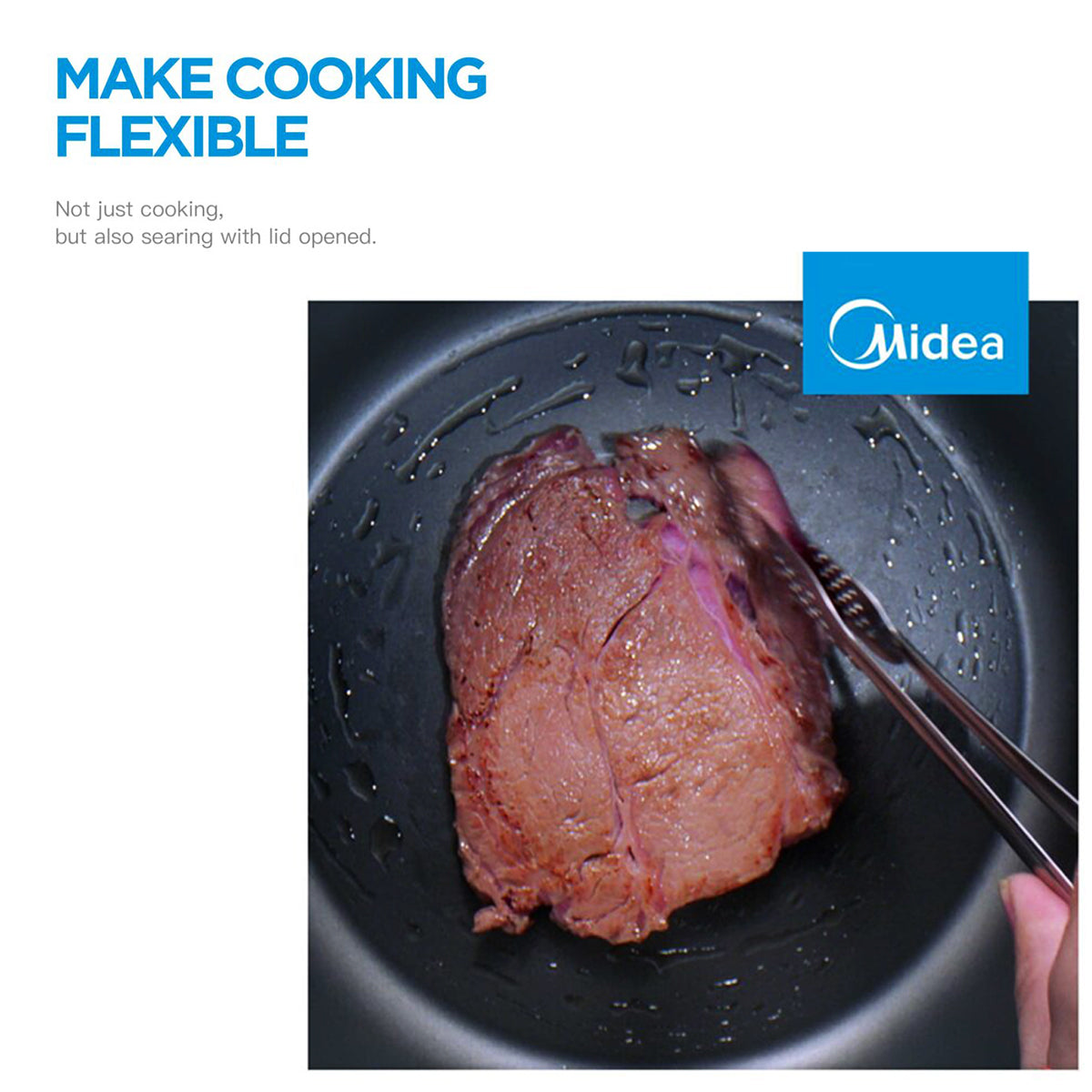 Midea 5.7L 12-Program Pressure Cooker