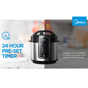 Midea 5.7L 12-Program Pressure Cooker