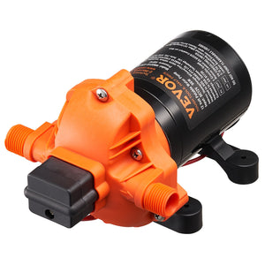 Diaphragm Pump 3GPM | 11.36 L/min | 3-Chamber Water Pump with Pressure Switch