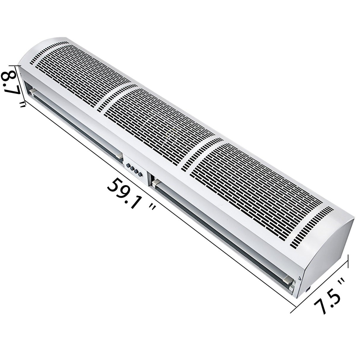 Air Curtain | 60" Commercial Door Air Barrier with 3 Speeds