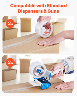 Packing Tape | 18 Rolls Heavy Duty 65 Yards Clear 2.7 Mil Tape