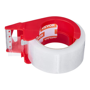 Packing Tape | 6 Rolls 65 Yards Clear 2.7 Mil with Dispenser
