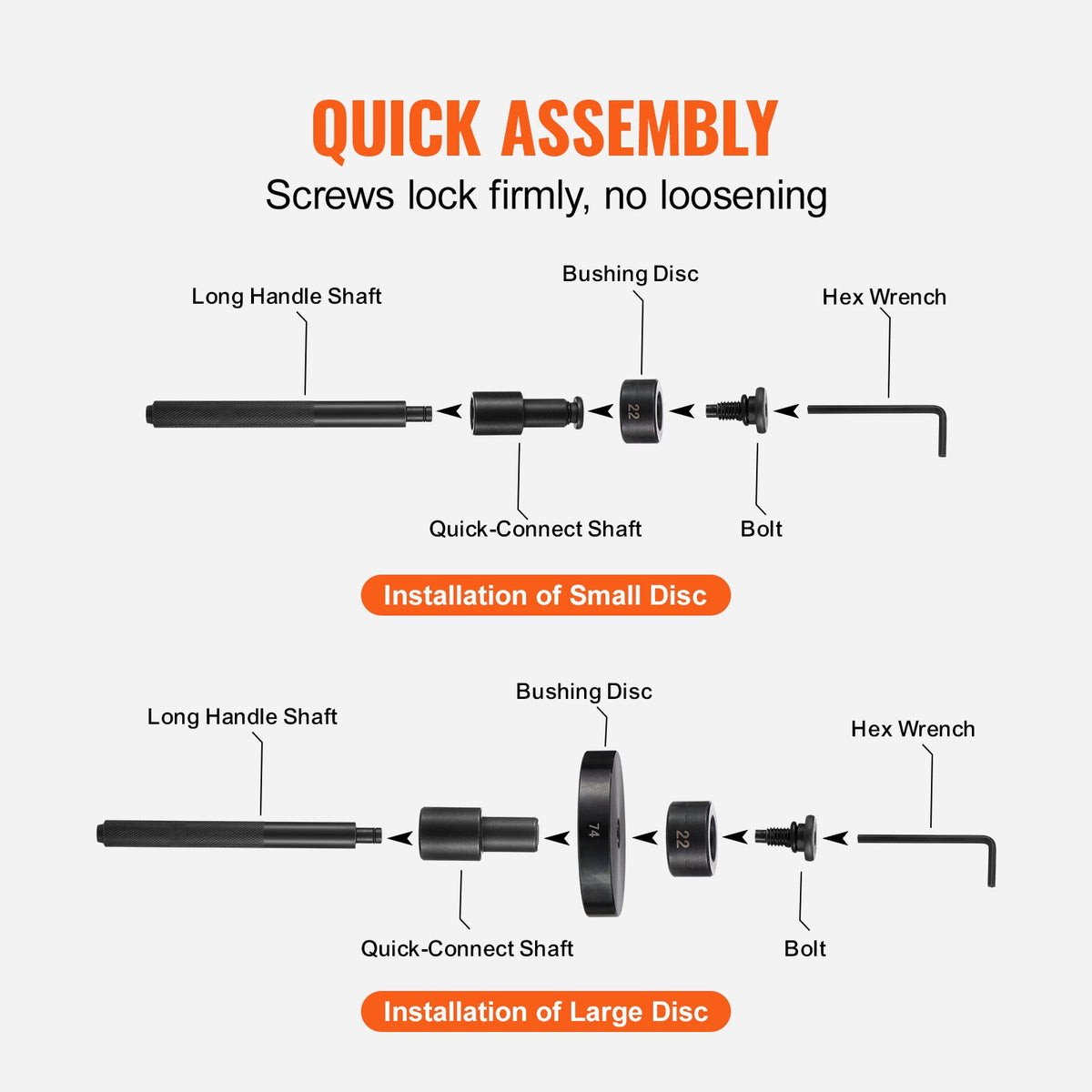 Bushing Press Kit | 52-Piece Transmission & Wheel Bearing Tool