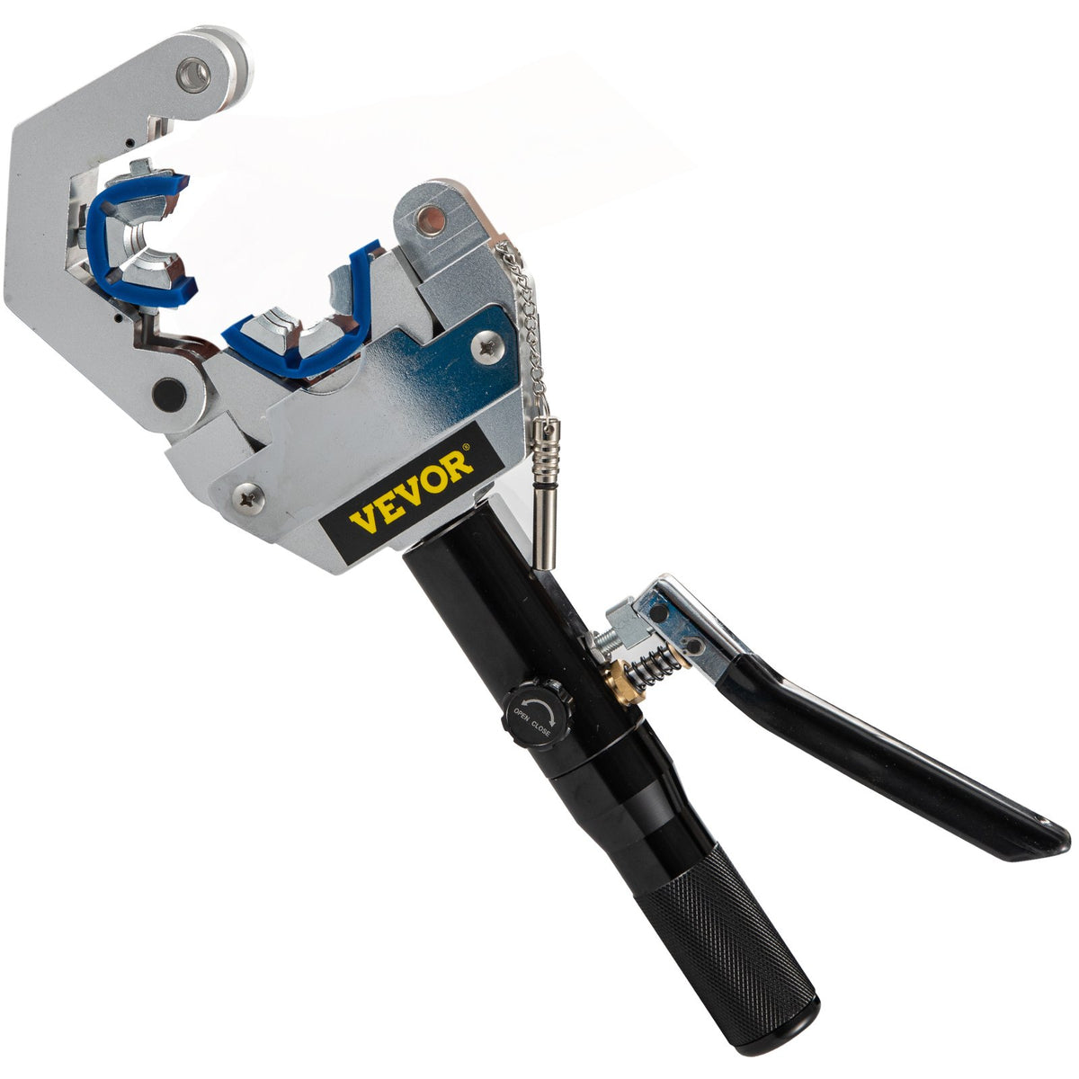 Hydraulic Hose Crimper Hydra-Krimp 71500 | Manual AC Hose Crimper Kit with 7 Dies | For Barbed & Beaded Hose Fittings