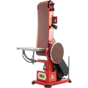 Belt & Disc Sander | 4"x36" Belt, 6" Disc Combo | 375W Adjustable Bench Grinder with Rubber Feet