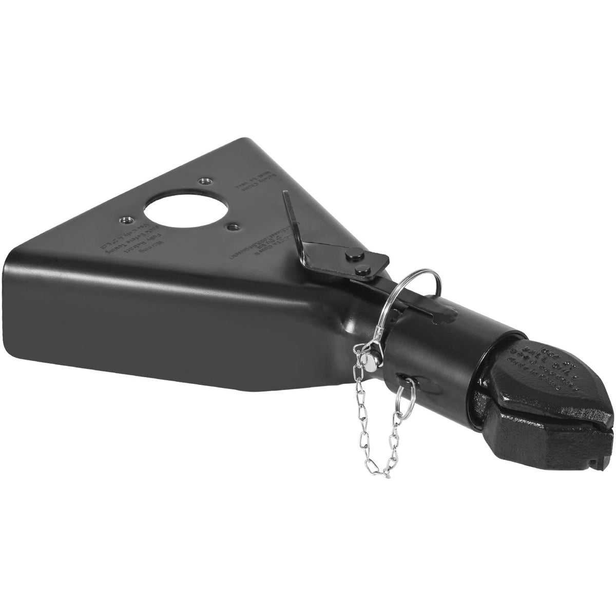 A-Frame Trailer Coupler | Fits 2" Hitch Ball | 7000lbs Towing Capacity | Black Powder Coated Steel Coupler for Trailers