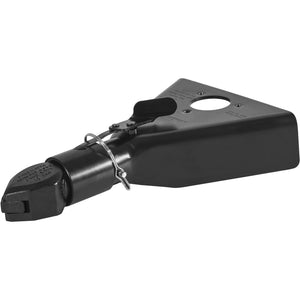 A-Frame Trailer Coupler | Fits 2" Hitch Ball | 7000lbs Towing Capacity | Black Powder Coated Steel Coupler for Trailers