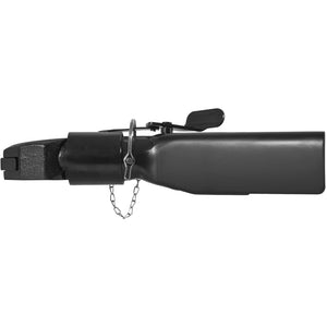 A-Frame Trailer Coupler | Fits 2" Hitch Ball | 7000lbs Towing Capacity | Black Powder Coated Steel Coupler for Trailers