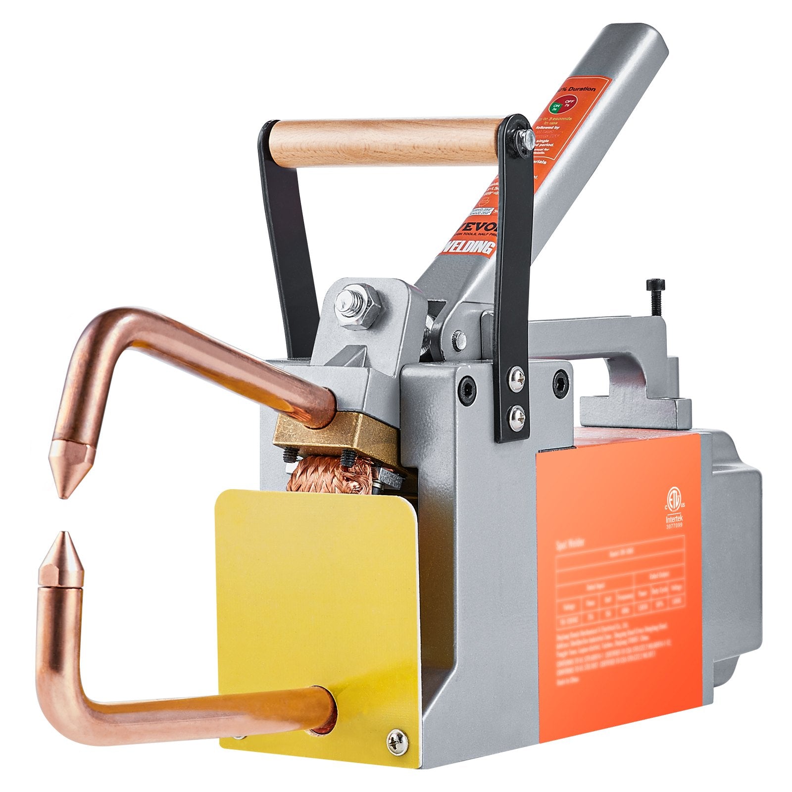 Portable Spot Welder | 1/8 Inch Thick Capacity | 8KVA Input Handheld Welding Gun for Carbon Steel & Aluminium Sheet