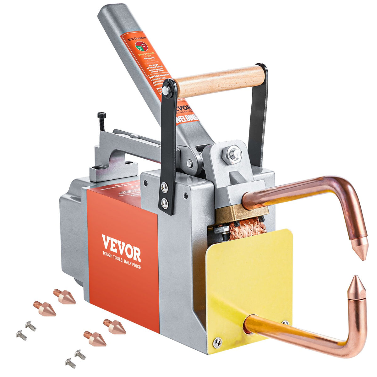 Portable Spot Welder | 1/8 Inch Thick Capacity | 8KVA Input Handheld Welding Gun for Carbon Steel & Aluminium Sheet