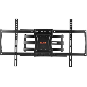 Full Motion TV Wall Mount | Fits 37-75 Inch TVs | Swivel, Tilt & Horizontal Adjustment | 4 Articulating Arms | Max VESA 600x400mm | Holds 60kg
