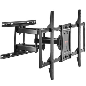 Full Motion TV Wall Mount | Fits 37-75 Inch TVs | Swivel, Tilt & Horizontal Adjustment | 4 Articulating Arms | Max VESA 600x400mm | Holds 60kg