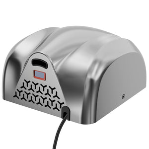 Commercial Hand Dryer 1800W | Automatic High Speed Warm Air Blower | Stainless Steel | Plug-In or Hardwired | For Business & Public Restrooms | 220-240V