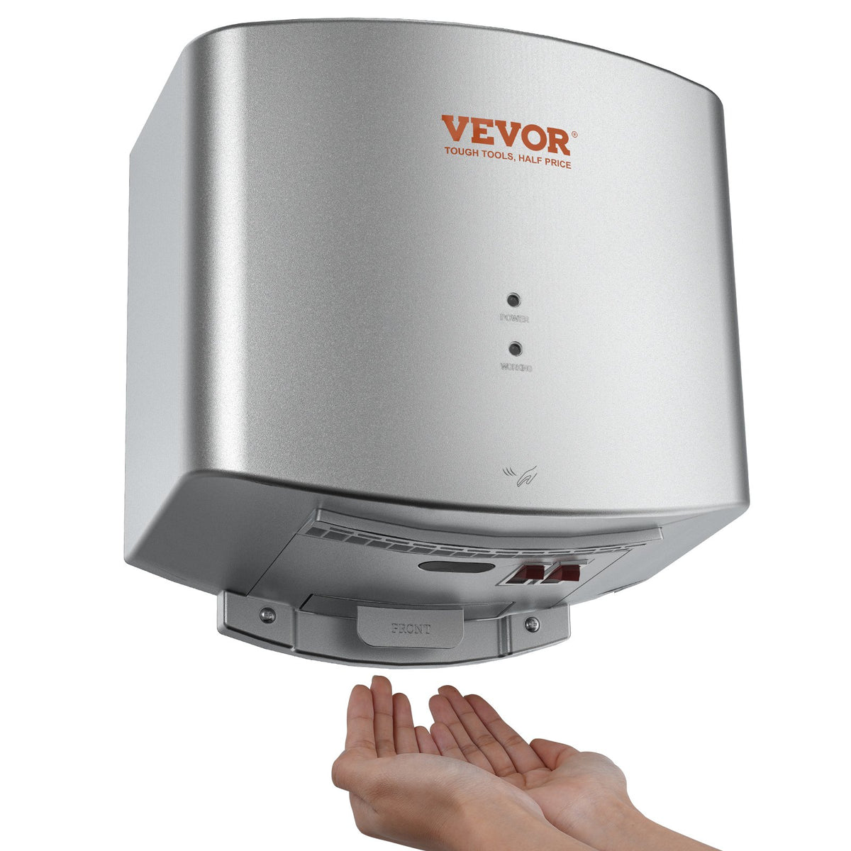 Commercial Hand Dryer 1400W | Automatic High-Speed Warm Air | Low Noise Design
