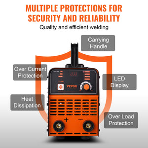 ARC Stick Welder | 220V 160A 2-in-1 Lift TIG Welding Machine