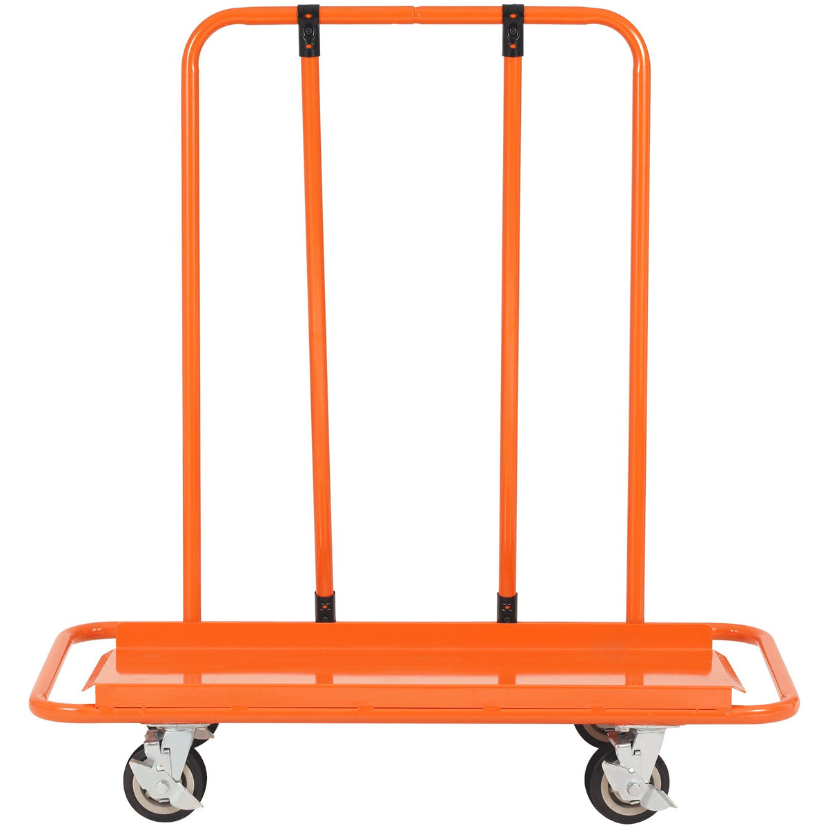 Drywall Cart 3000lbs Capacity | 45.28"x21.8" Deck | Heavy Duty Sheet Panel Dolly with 5" Swivel Wheels | For Garage, Warehouse & Construction Use