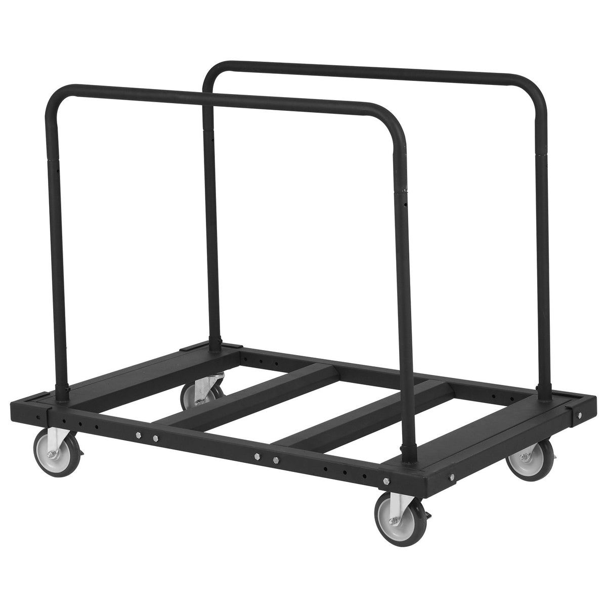 Drywall Cart 1800lbs Capacity | 45.28"x29.13" Deck | Heavy Duty Panel Dolly with 5" Swivel Wheels | For Sheetrock, Lumber & Wall Panel Handling