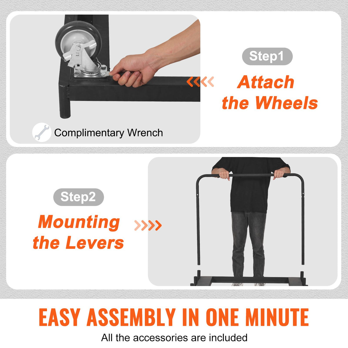 Drywall Cart 1500lbs Capacity | 36.02"x24.02" Deck | Heavy Duty Panel Dolly with 5" Swivel Wheels | For Sheetrock, Lumber & Panel Transport
