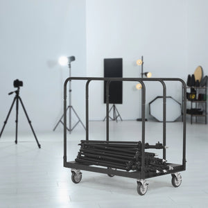 Drywall Cart 1500lbs Capacity | 36.02"x24.02" Deck | Heavy Duty Panel Dolly with 5" Swivel Wheels | For Sheetrock, Lumber & Panel Transport